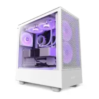 NZXT H5 Flow RGB 2023 Compact Mid-tower Airflow Casing White